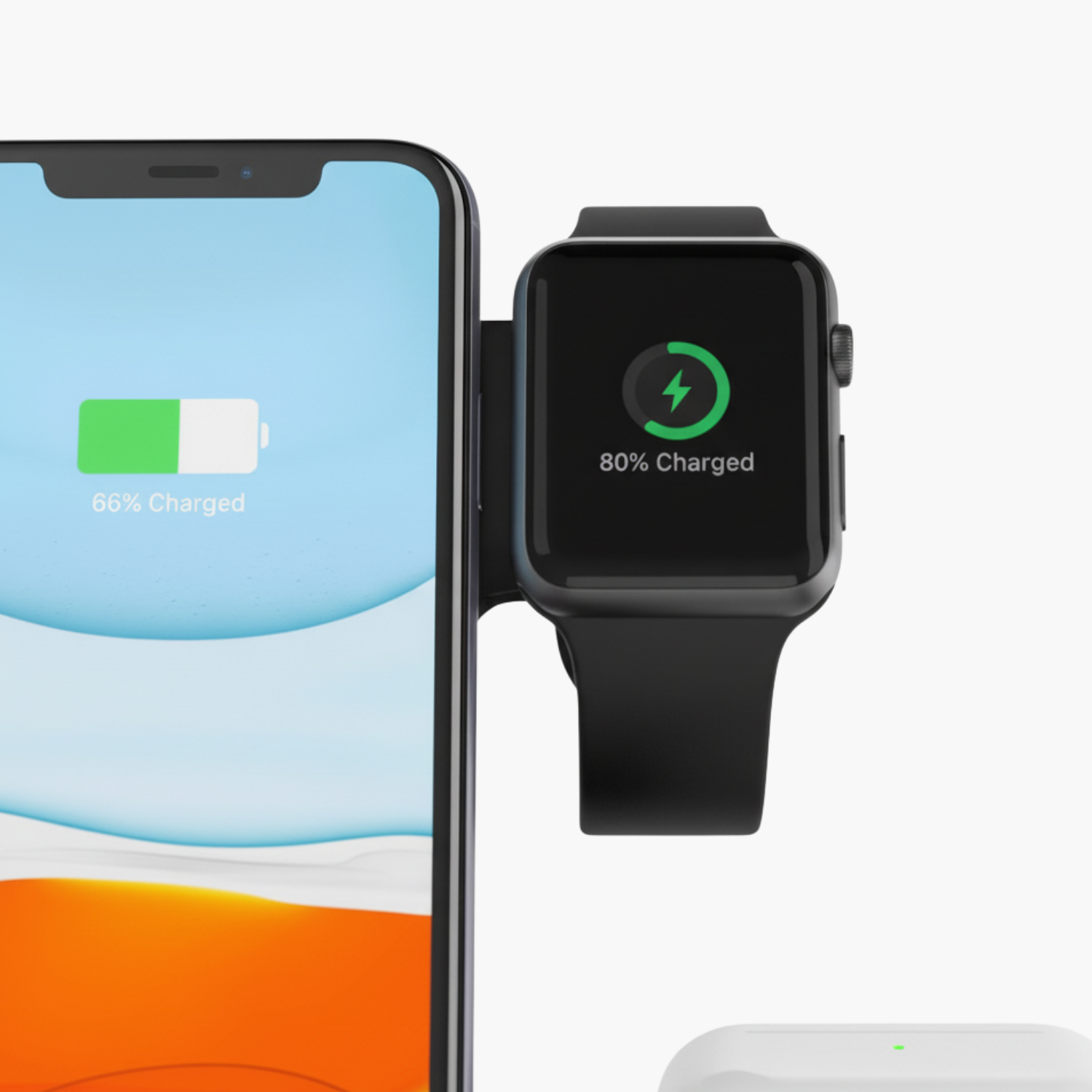MagStand 3-in-1 Wireless Charger for iPhone, Apple Watch & AirPods