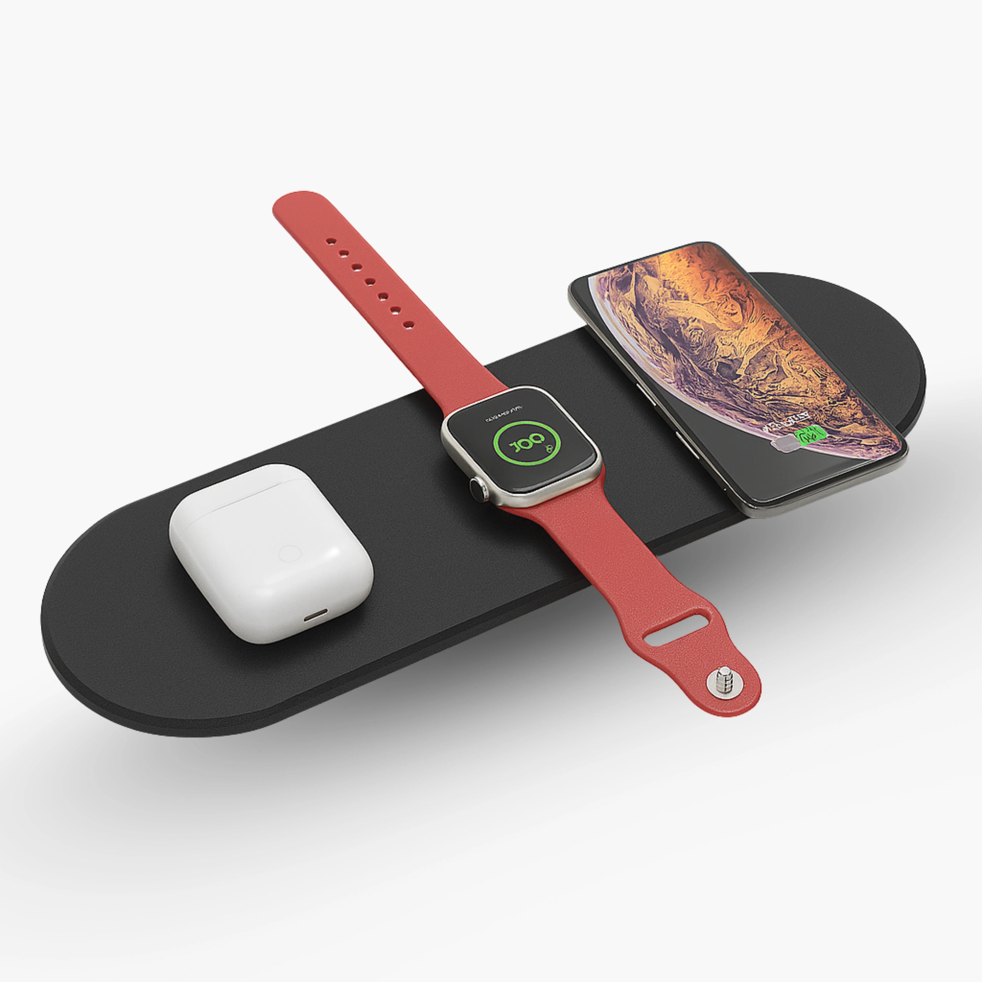 ChargePad 3-in-1 MagSafe Kabelloses Ladegerät