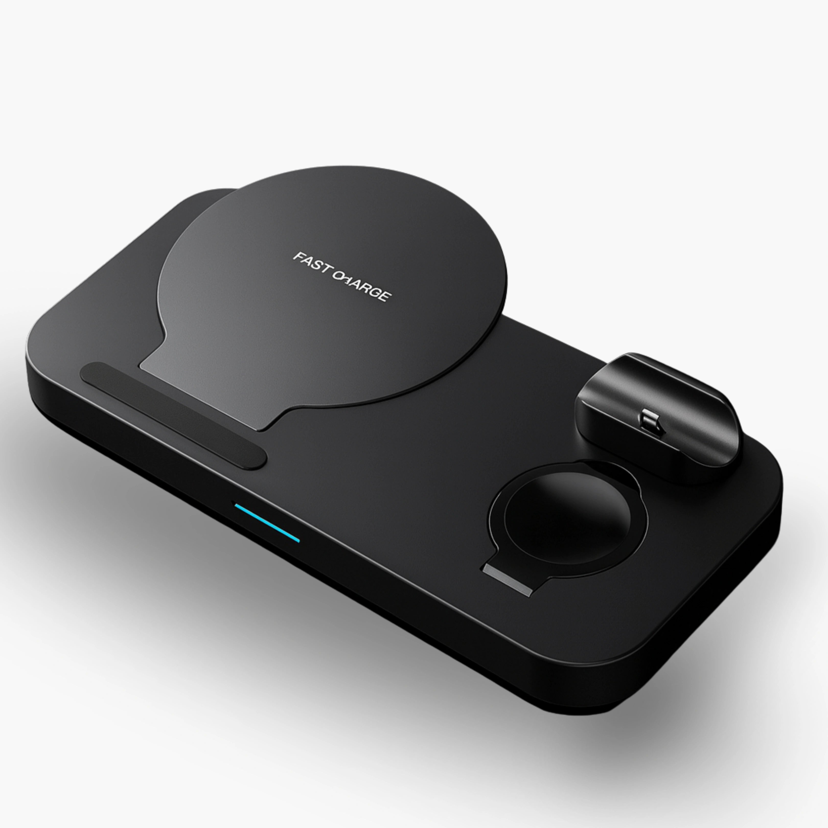 TriVolt 3-in-1 Kabelloses Schnellladegerät
