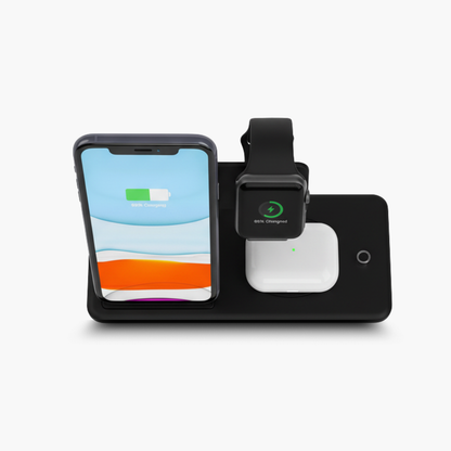 MagStand 3-in-1 Wireless Charger for iPhone, Apple Watch & AirPods