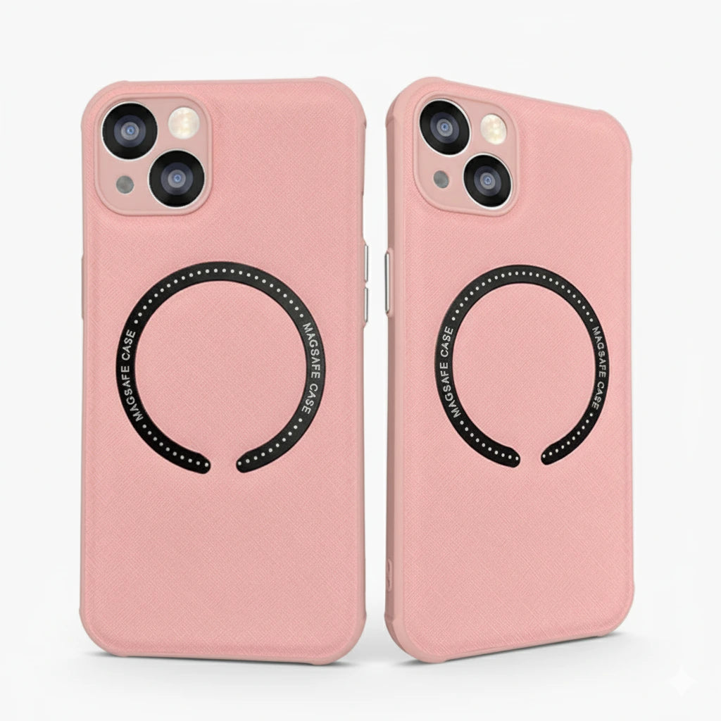 Leder Handyhülle Iphone14 Mag Safe Magnetisch Kreuz